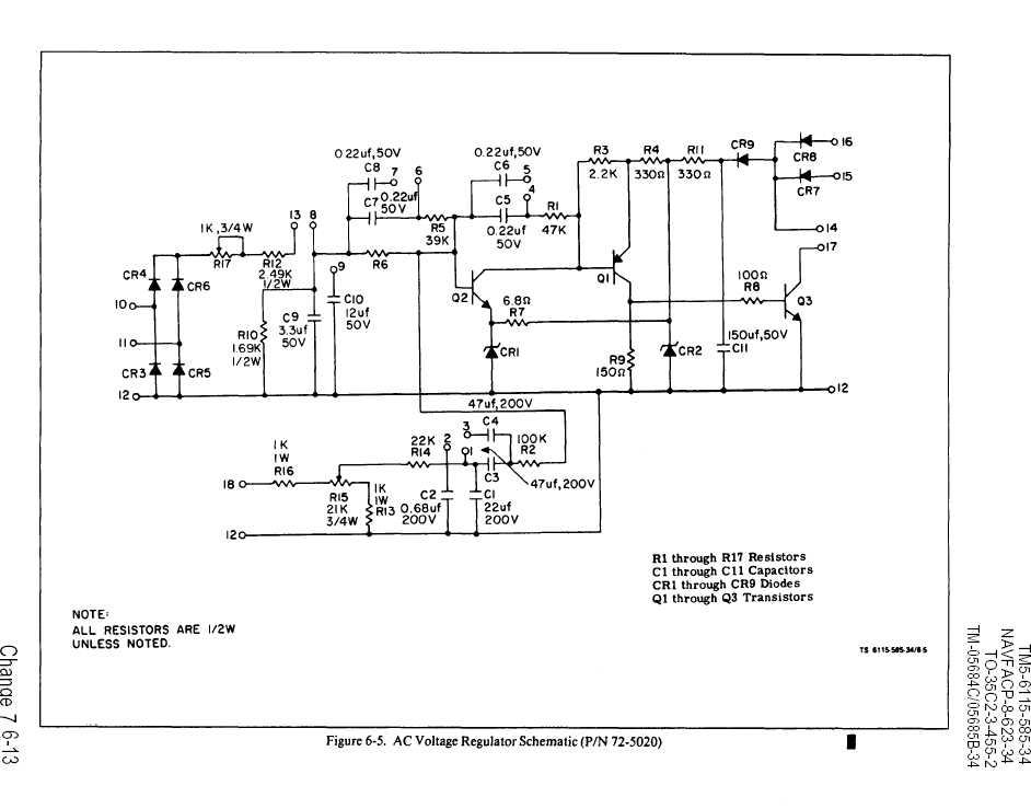 3 phase generator voltage regulator