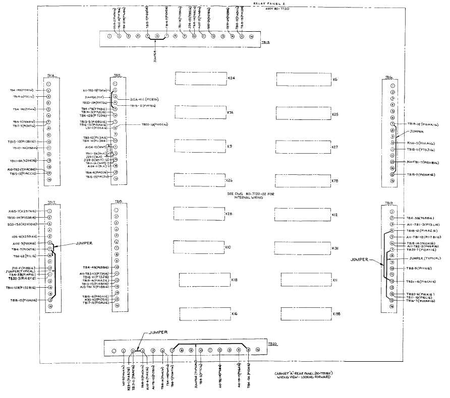 FO-7. Cabinet A Wiring Diagram (Sheet 2 of 4)