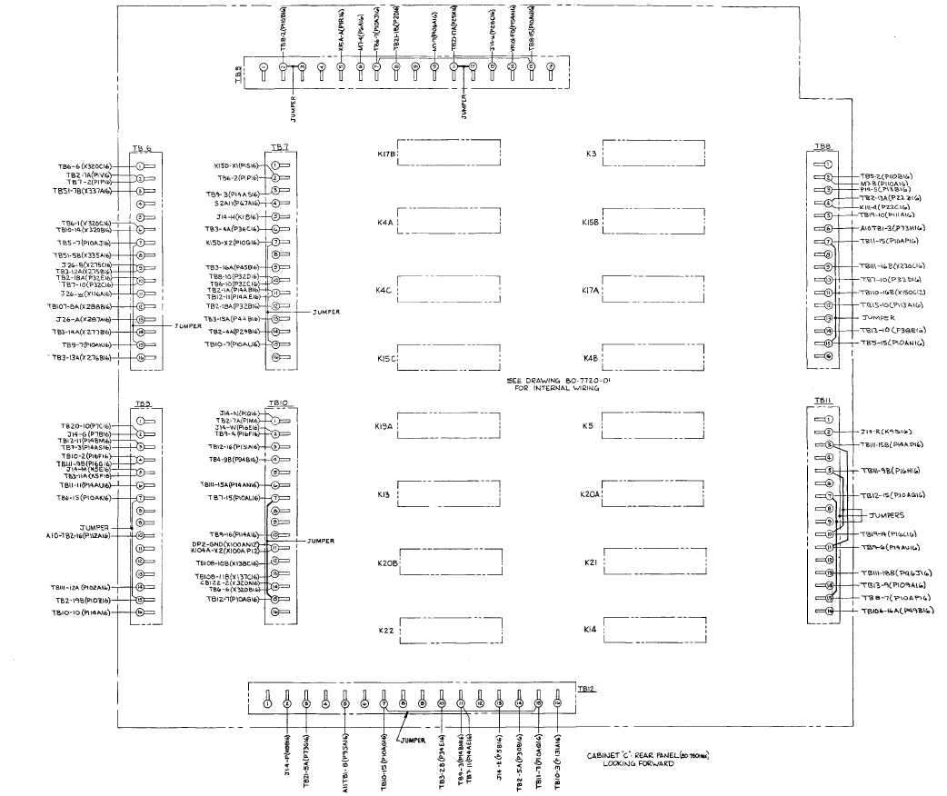 FO-11. Cabinet C Wiring Diagram (Sheet 3 of 5)